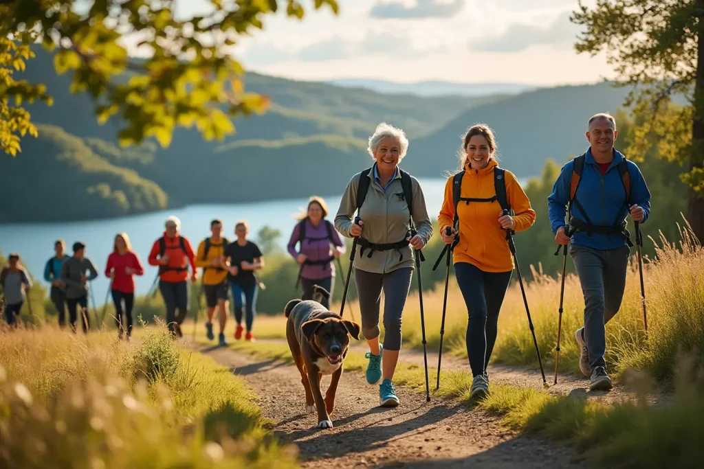 Sportieve wandelingen, nordic walking of Afghaanse wandelingen: welke activiteit kiezen om fit te blijven